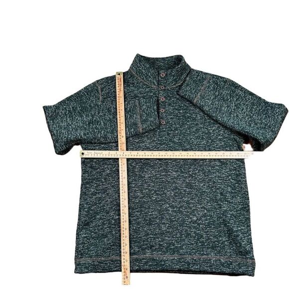 Weatherproof Vintage Men's Heathered Green Pullover Sweater L/G - Picture 3 of 5